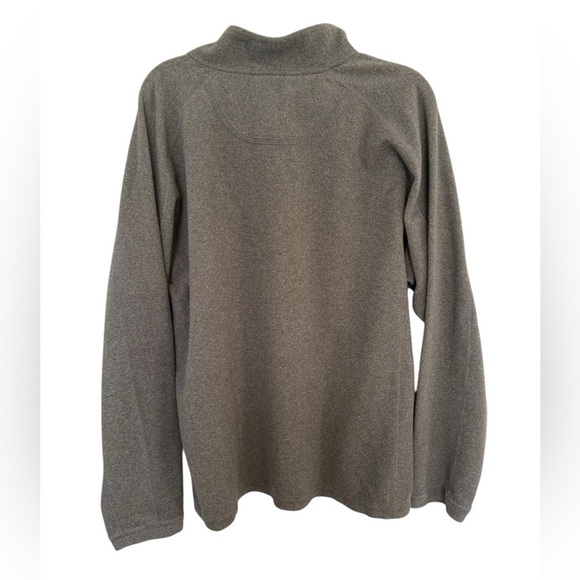 L.L. Bean Men's XL Gray Trail Fleece 1/4 Zip L/S Traditional… - Picture 2 of 4